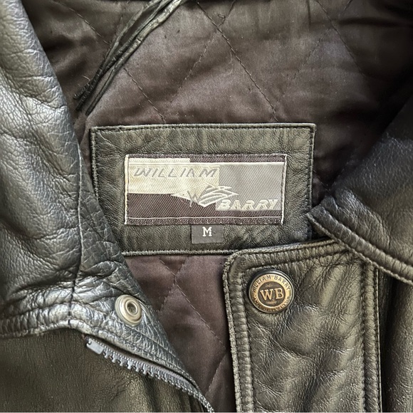 FINAL SALE Vintage Genuine Leather Black Jacket - Picture 11 of 16